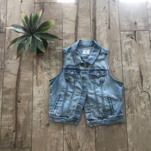 Gently Used Old Navy Denim Vest